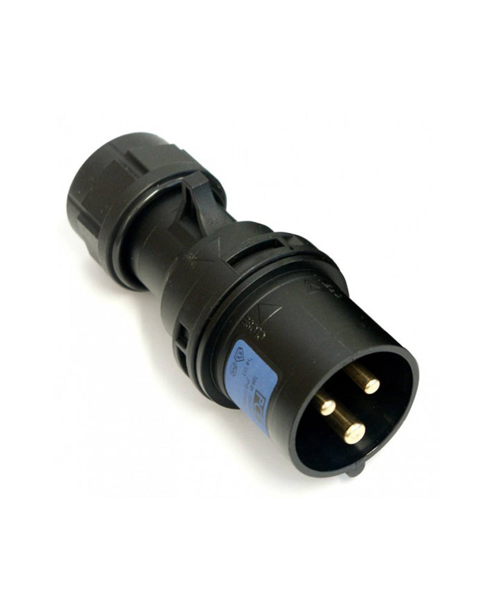 32a 3 Pin Plug Black Pce 023 6x