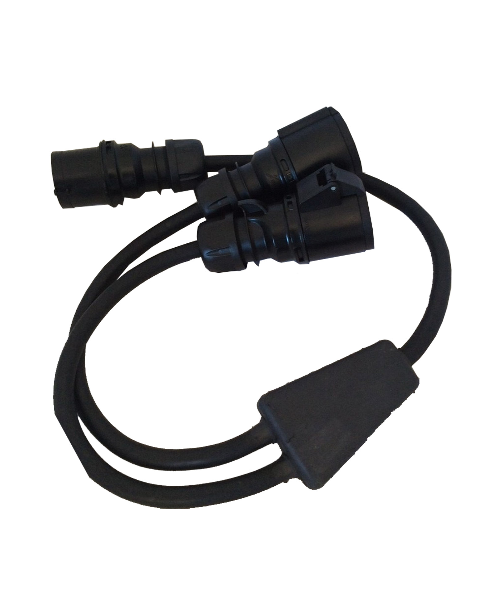 32A 3 Phase Y Splitter Lead - Ceeform - 5 core 4.0mm Rubber HO7 Cable