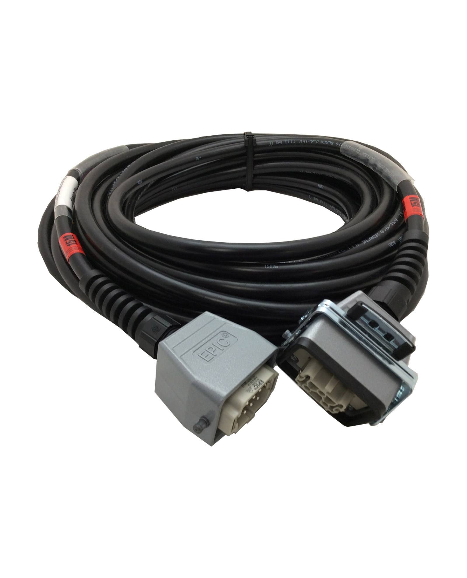 Nz Standard Motor Control Cable 6 Pole Wieland 1.5mm Black Or Grey