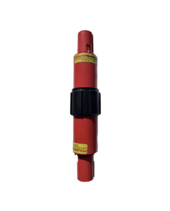 Powersafe 800a Drain coupler (powerlock & Veam Compatible) Red