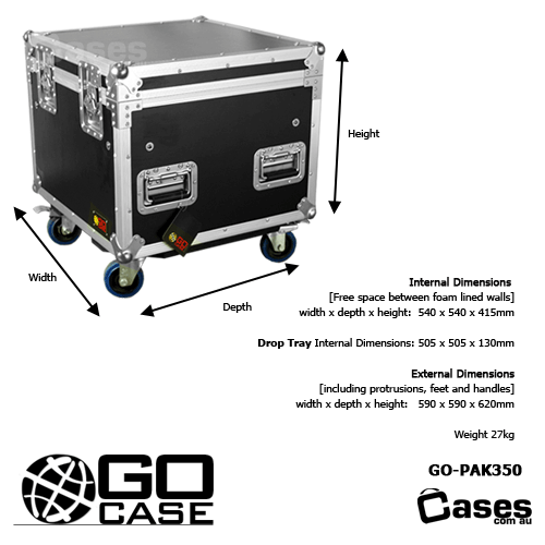 Packing Case 59 x 59cm x 62cm GOPAK 350