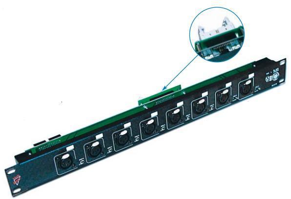 LK AD8 IN GL - Input Module for the AD Series c/w Ground Lift Switch per input