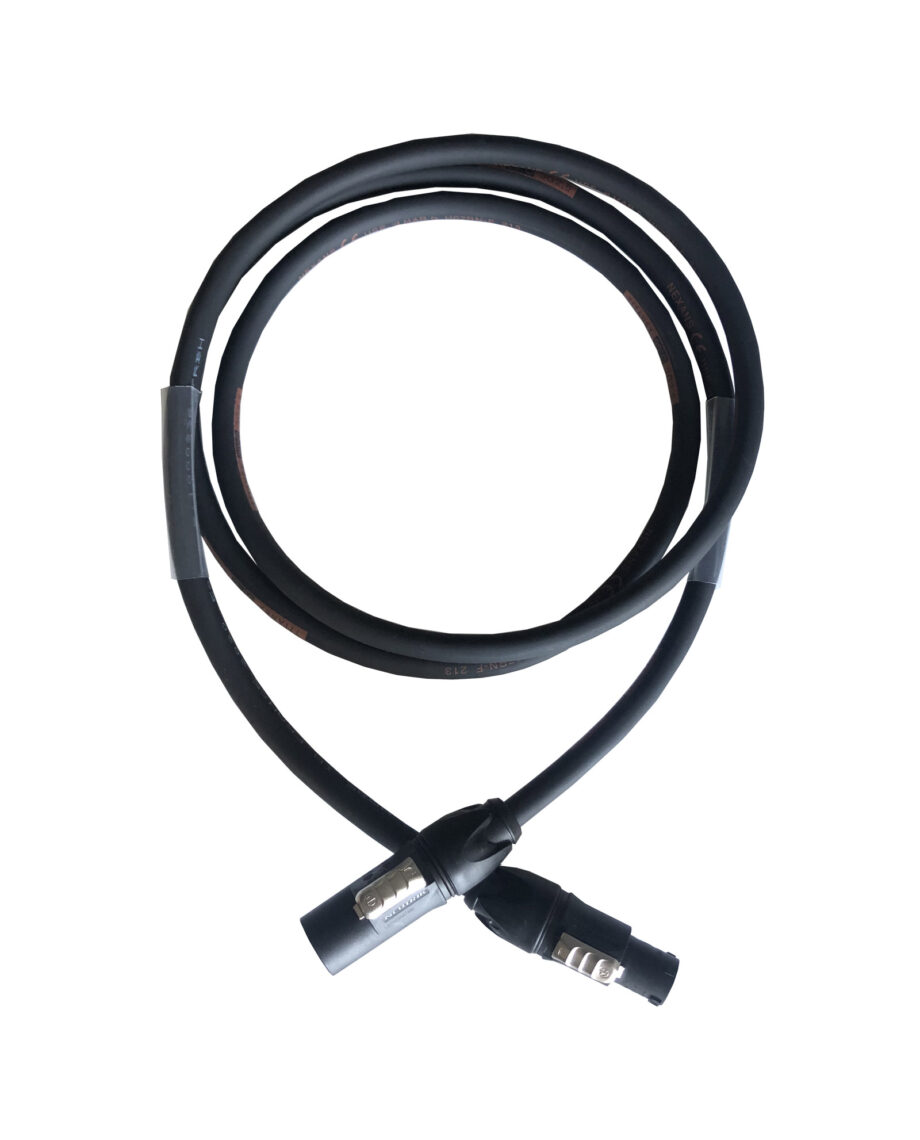 Powercon True Single Phase Cable Extension 2.5mm Ho7 Titanex Rubber Flex