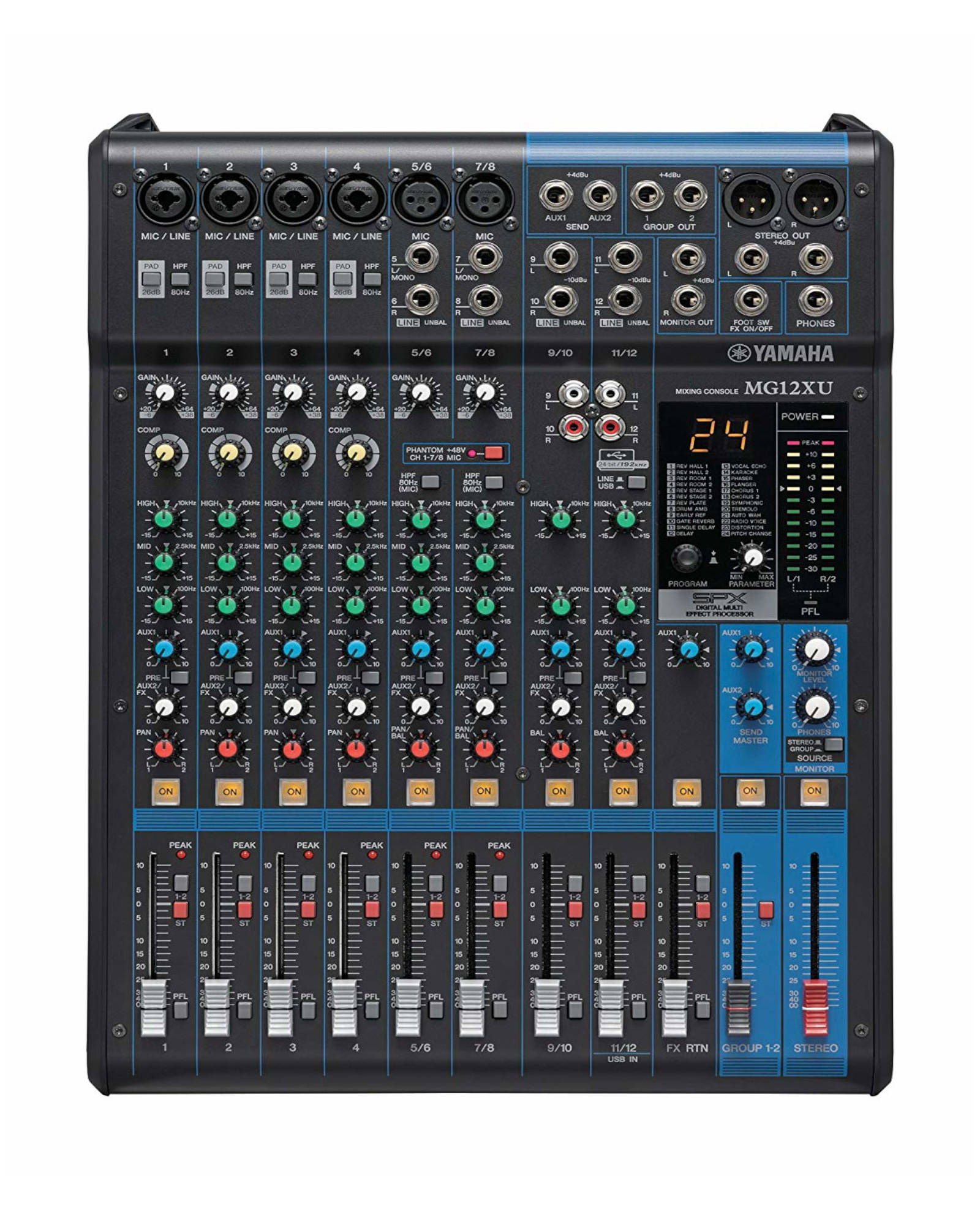 Yamaha Mg12xu Mixing Console