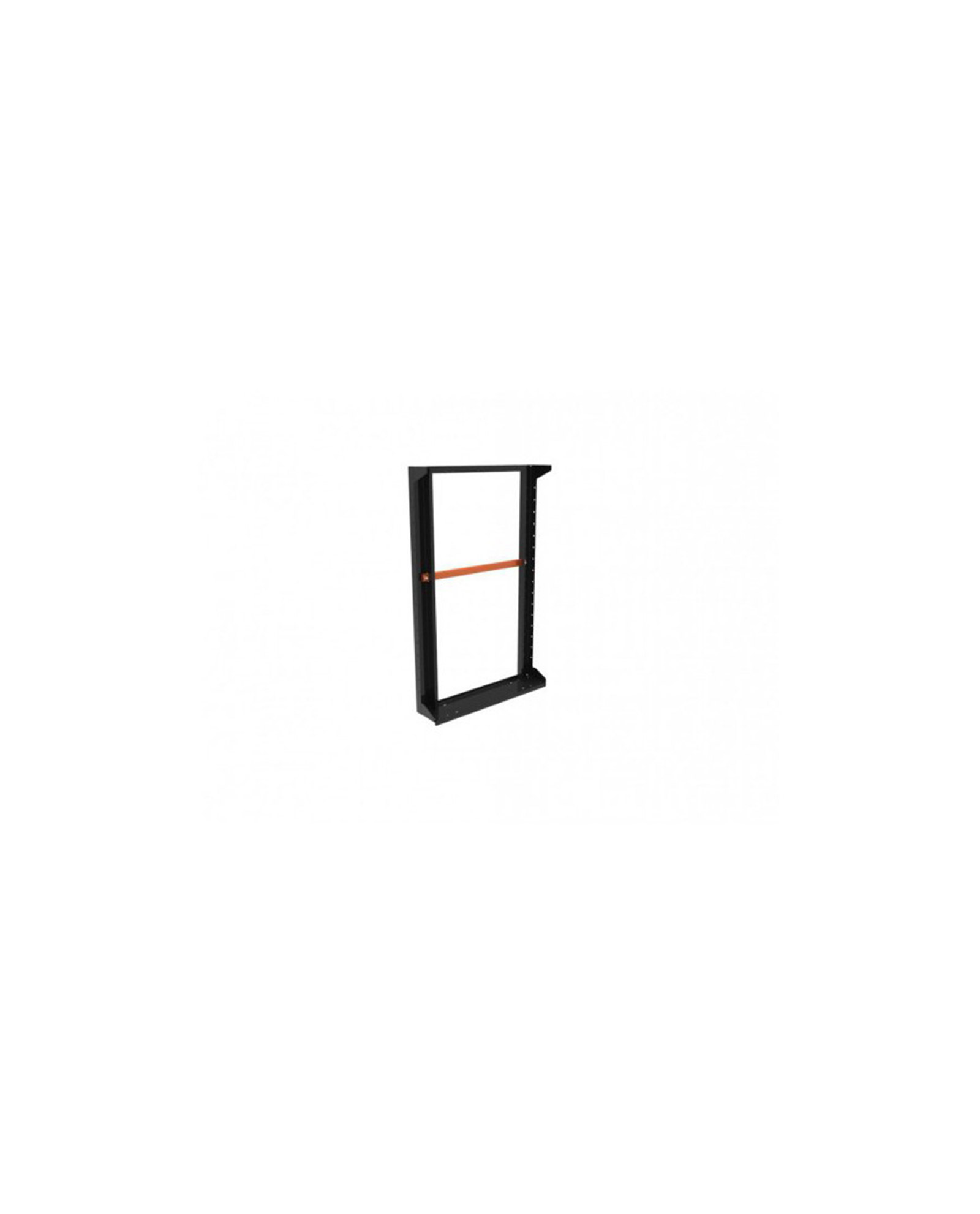 Admiral Slim Line Panel Height 110 Black With Handle