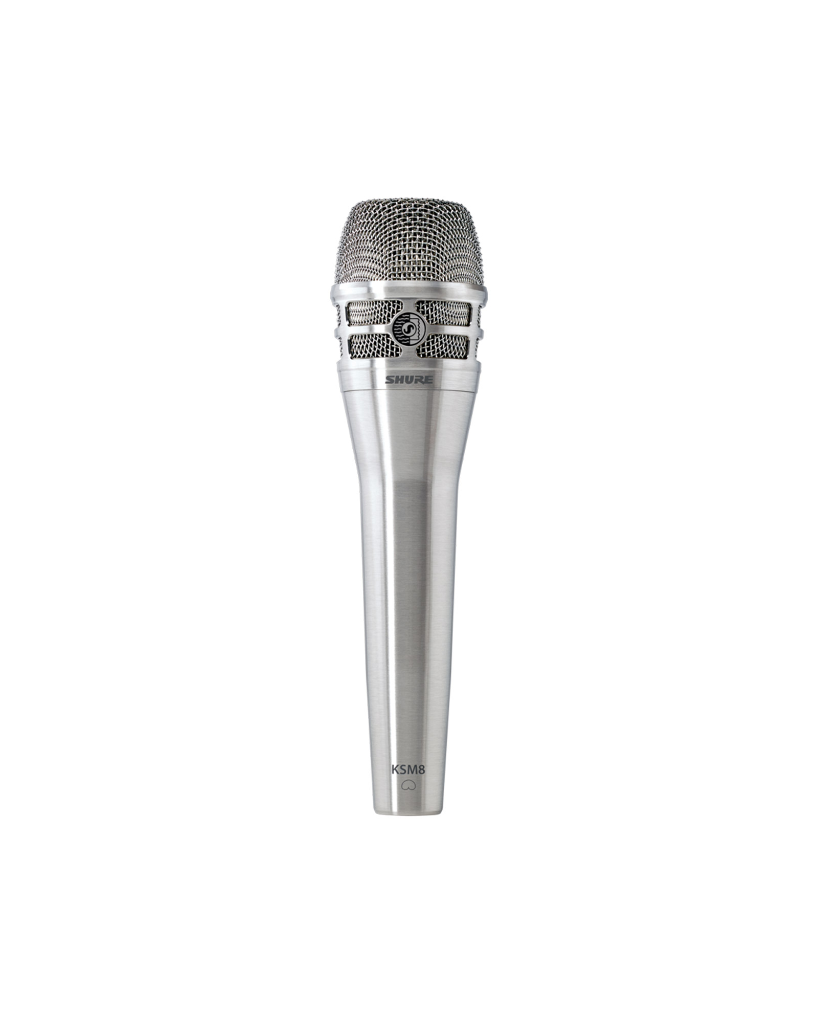Shure Ksm8 Dualdyne Cardioid Dynamic Vocal Microphone Nickel