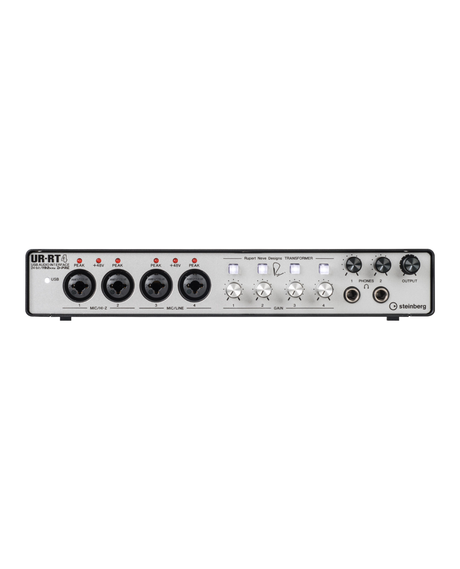 Steinberg Ur Rt4 Audio Interface With Rupert Neve Transformers Front