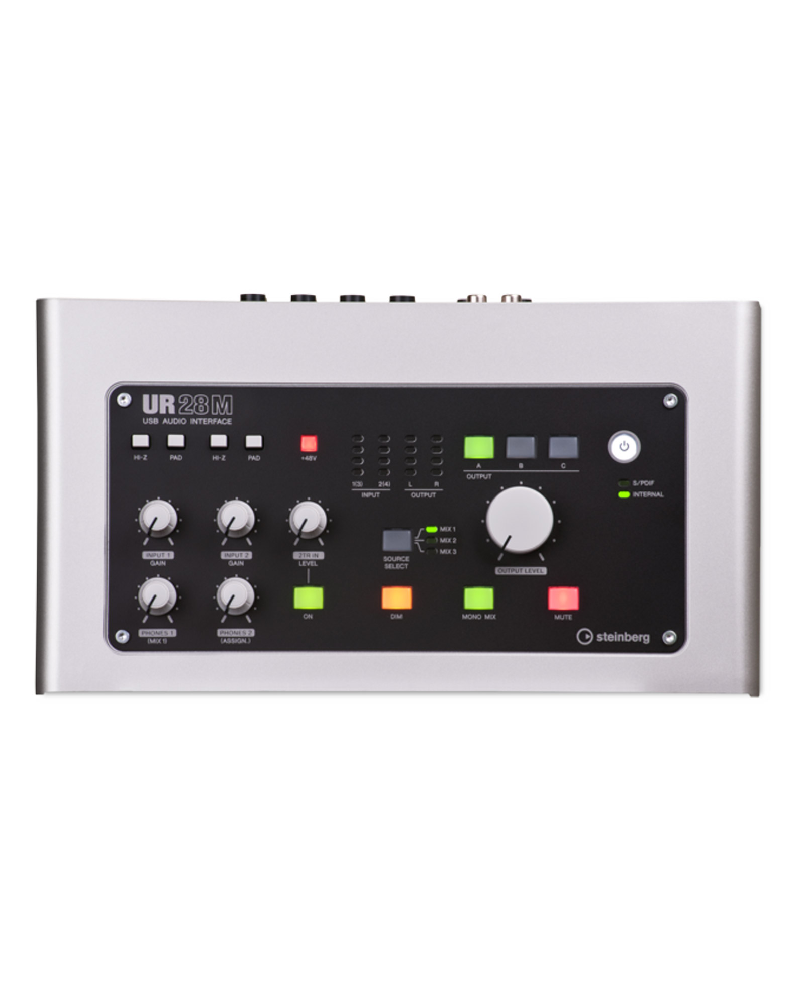 Steinberg Ur28m 6 In 8 Out Usb 2.0 Audio Interface Front