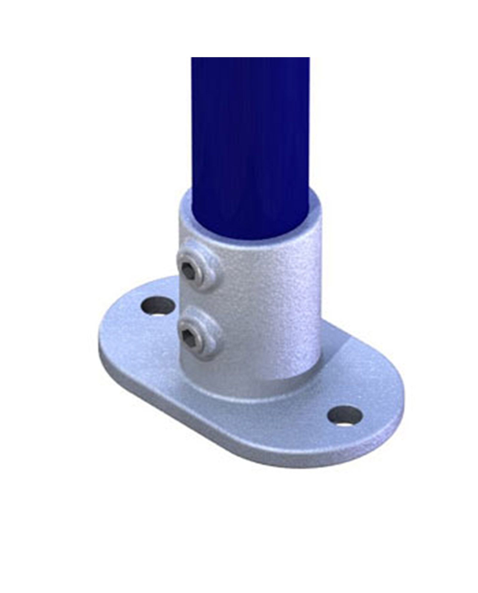 Doughty pipeclamp Railing Base Flange