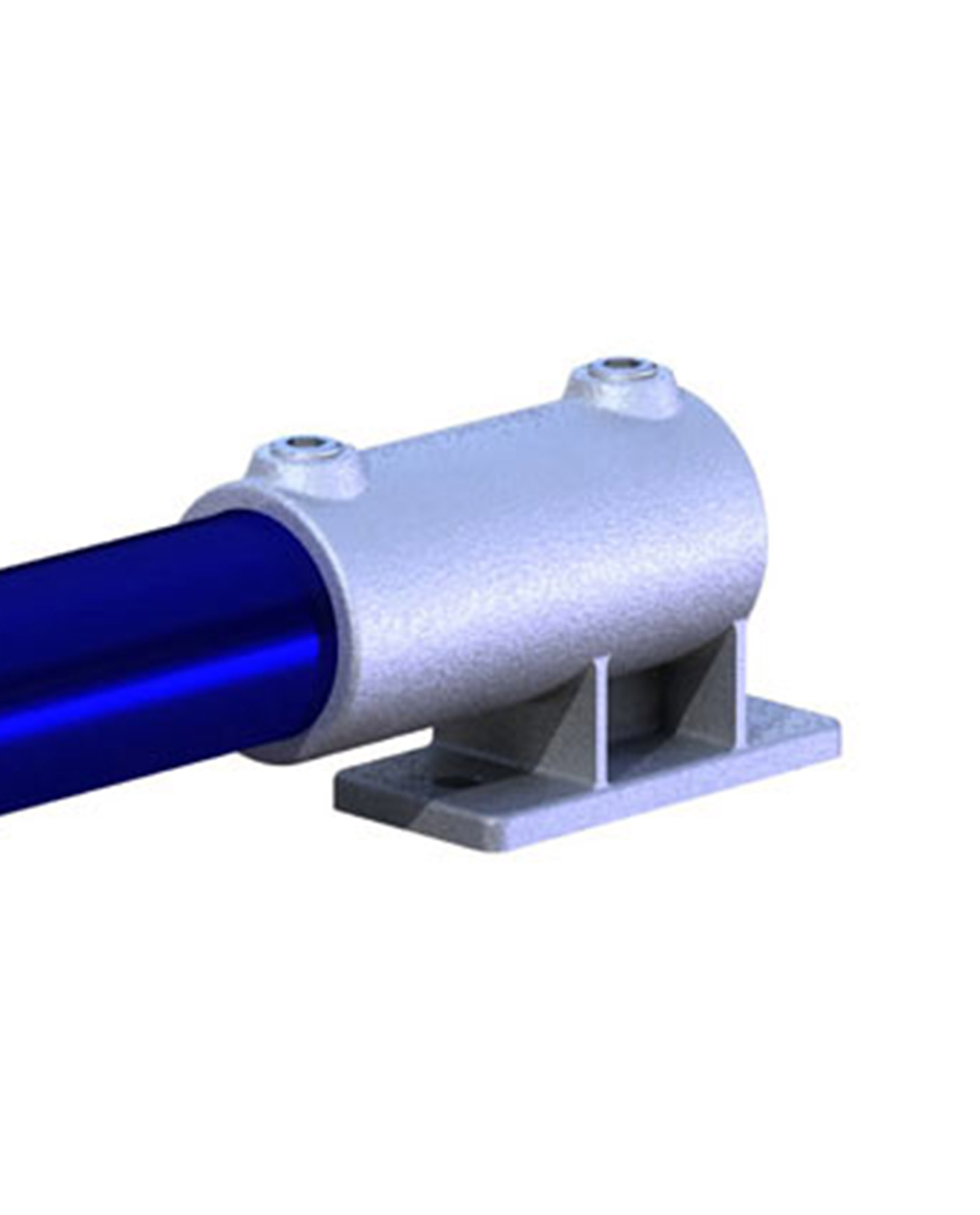 Doughty pipeclamp Railing Side Support Vertical Base