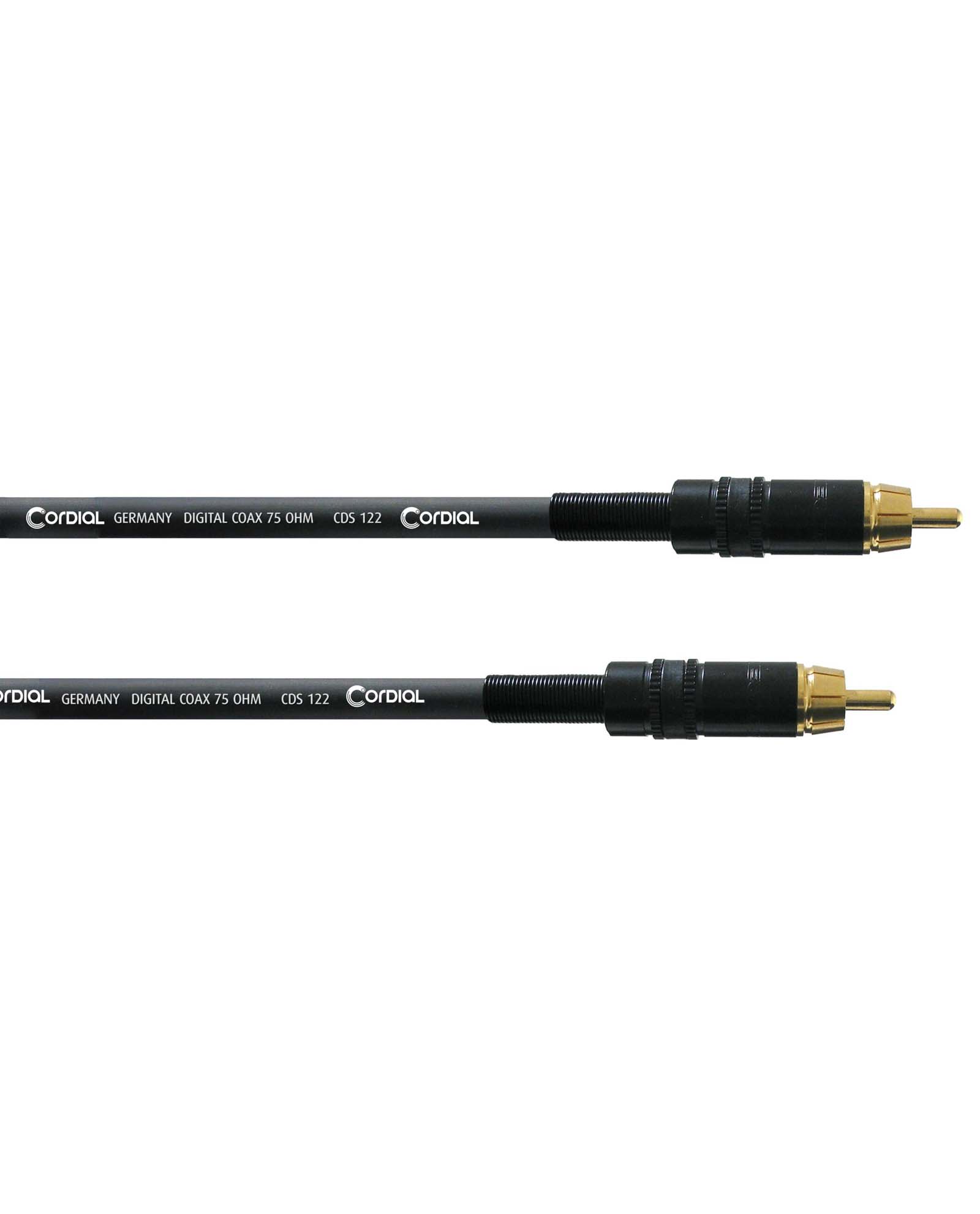 35ft. Premium SPDI/F Digital Audio Coax RCA Cable, 75-ohm, CL2, Gold Plated