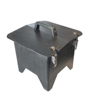 Rubber Box Freestanding With Lid