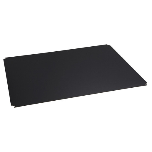 Clipsal BSL36VH-BK BSL Grid & Plate 6Gang Flat S/Steel Black