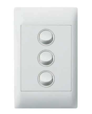 Legrand EC770/3WE Excel Life Common Switch Triple 16A White