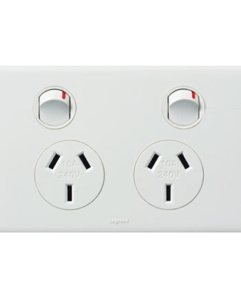 ED777WE Excel Life Dedicated Sw Socket Dbl 10A White