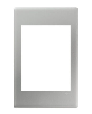 Legrand EDCWPLMS Excel Life Dedicated Cover Plate 75 x 57mm Window M/Silver