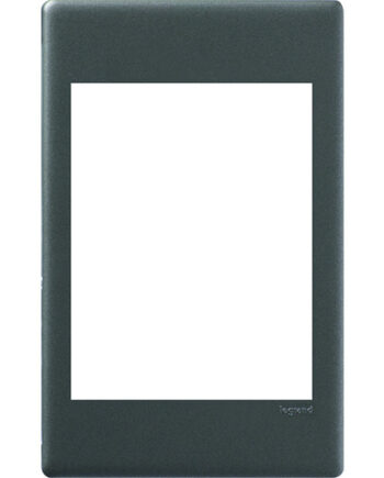 Legrand EDCWPLUG Excel Life Dedicated Cover Plate 75 x 57mm Window Urban Grey