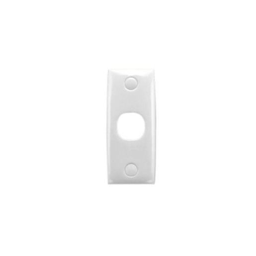 Clipsal 31-WE Plate Std Architrave 1Gang White