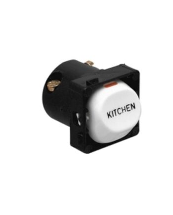 Clipsal 30KM-WE Switch Mech 10A Engraved (KITCHEN) White