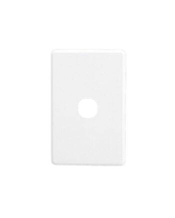Clipsal C2031C-WE Switch Cover Plate 1Gang White