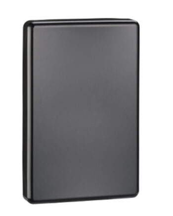 Clipsal C2031VX-BK Grid & Cover Plate Blank Black