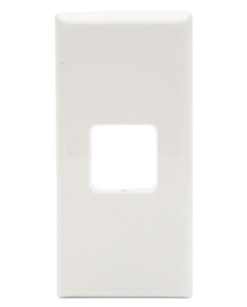PDL PDL688VHWH Worktop Grid and Cover Plate 1Gang White