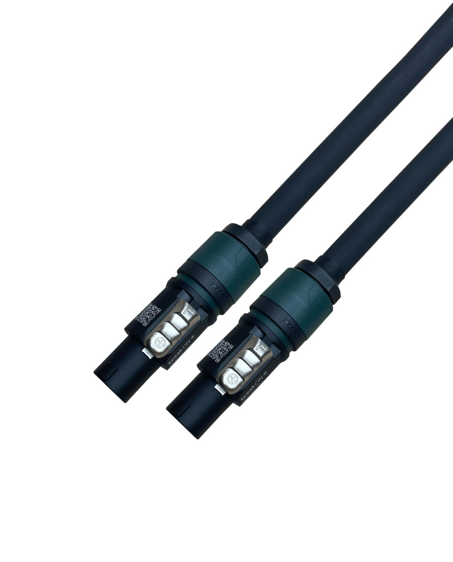 4 Core 2.5mm Speakon Speaker Cable Nl4 To Nl4 Connectors Eurocable