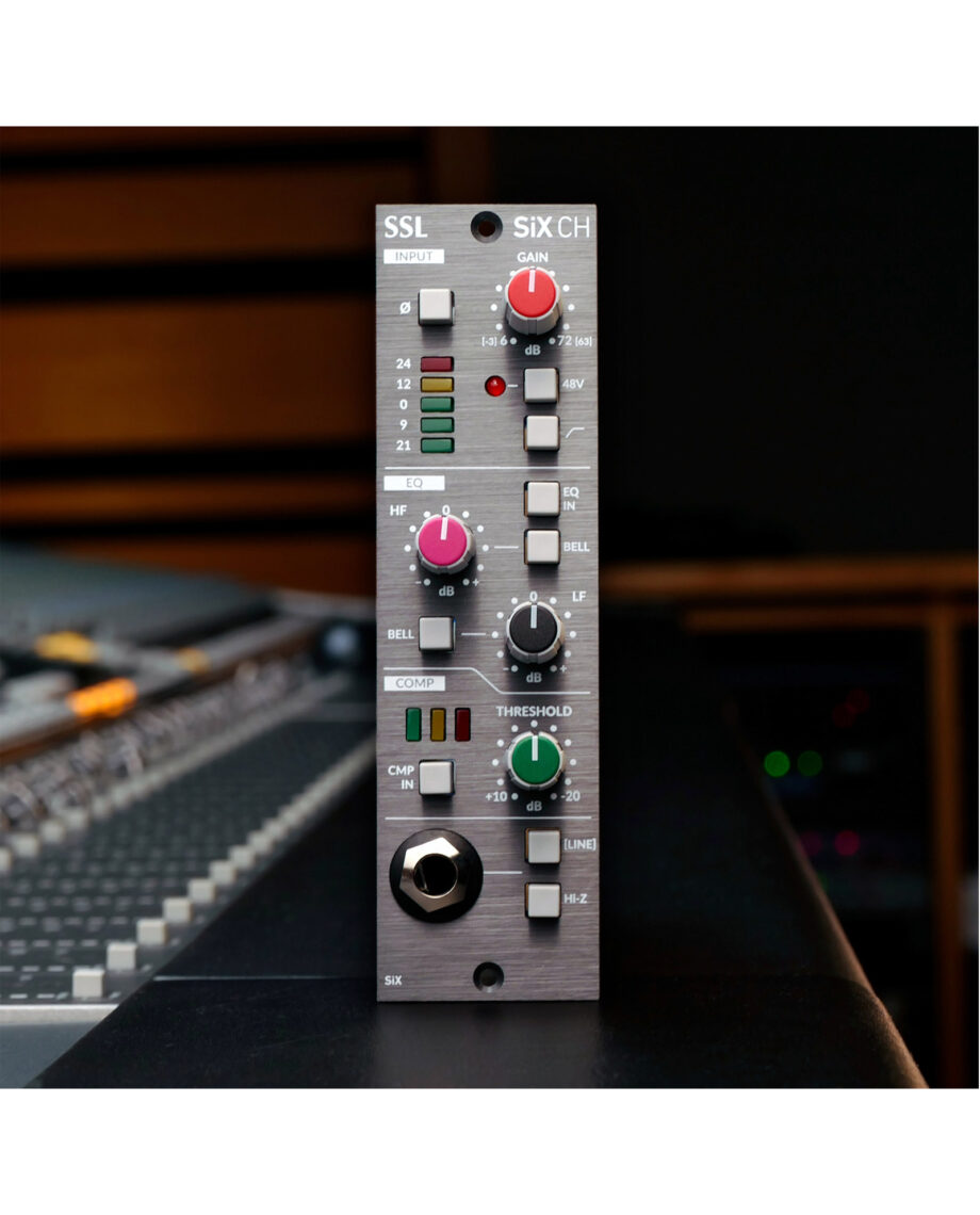 Solid State Logic Ssl Six Ch 500 Six Channel Strip For 500 2