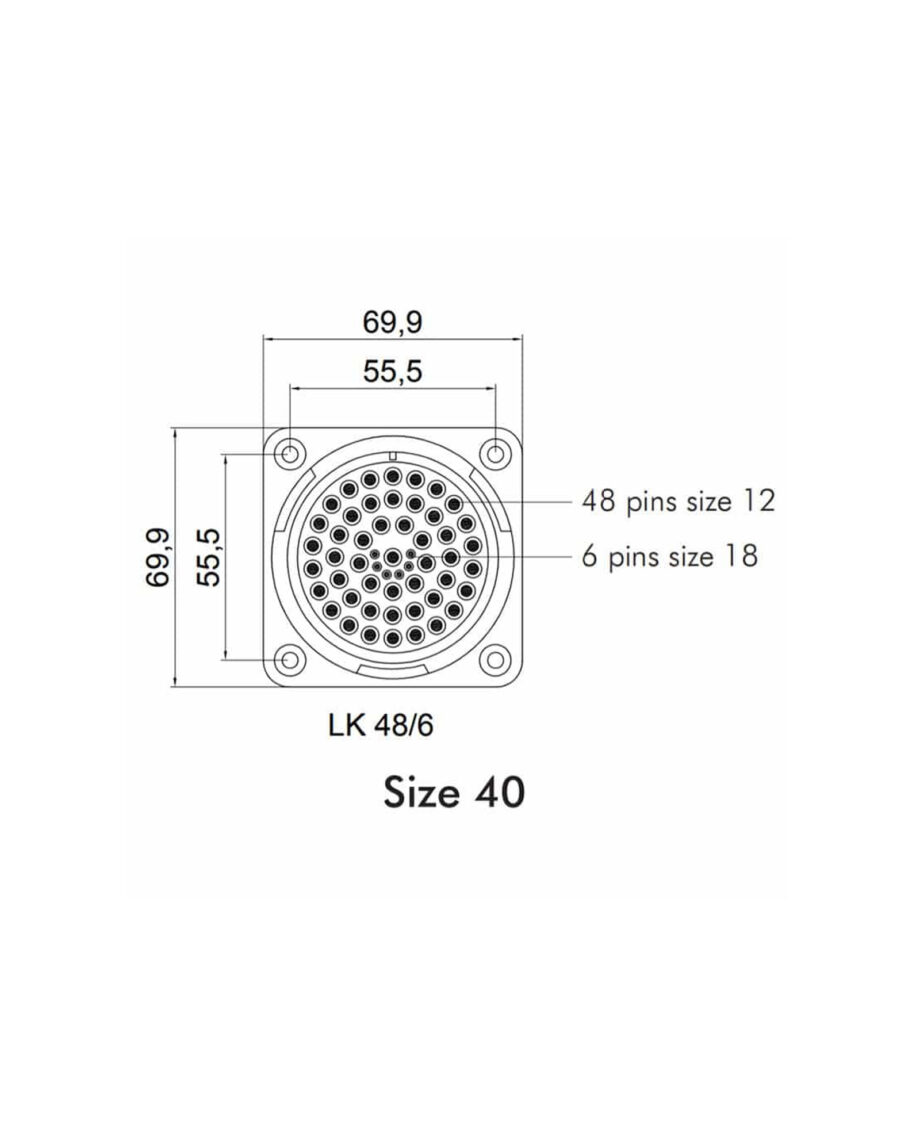Lk 48 Pole Speaker + Control Connectors 2