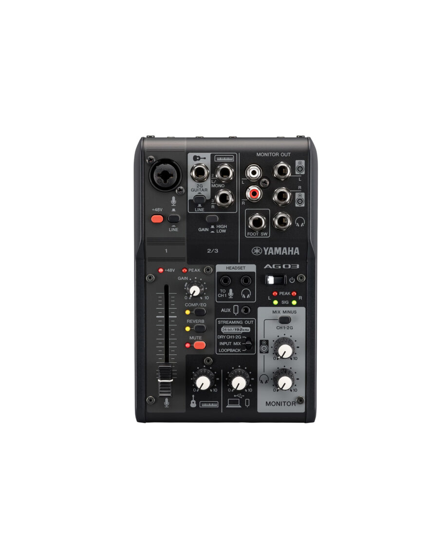 Yamaha Ag03mk2 Live Streaming Mixer 4