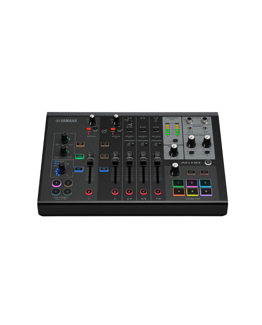 Yamaha Ag08 Live Streaming Mixer 4