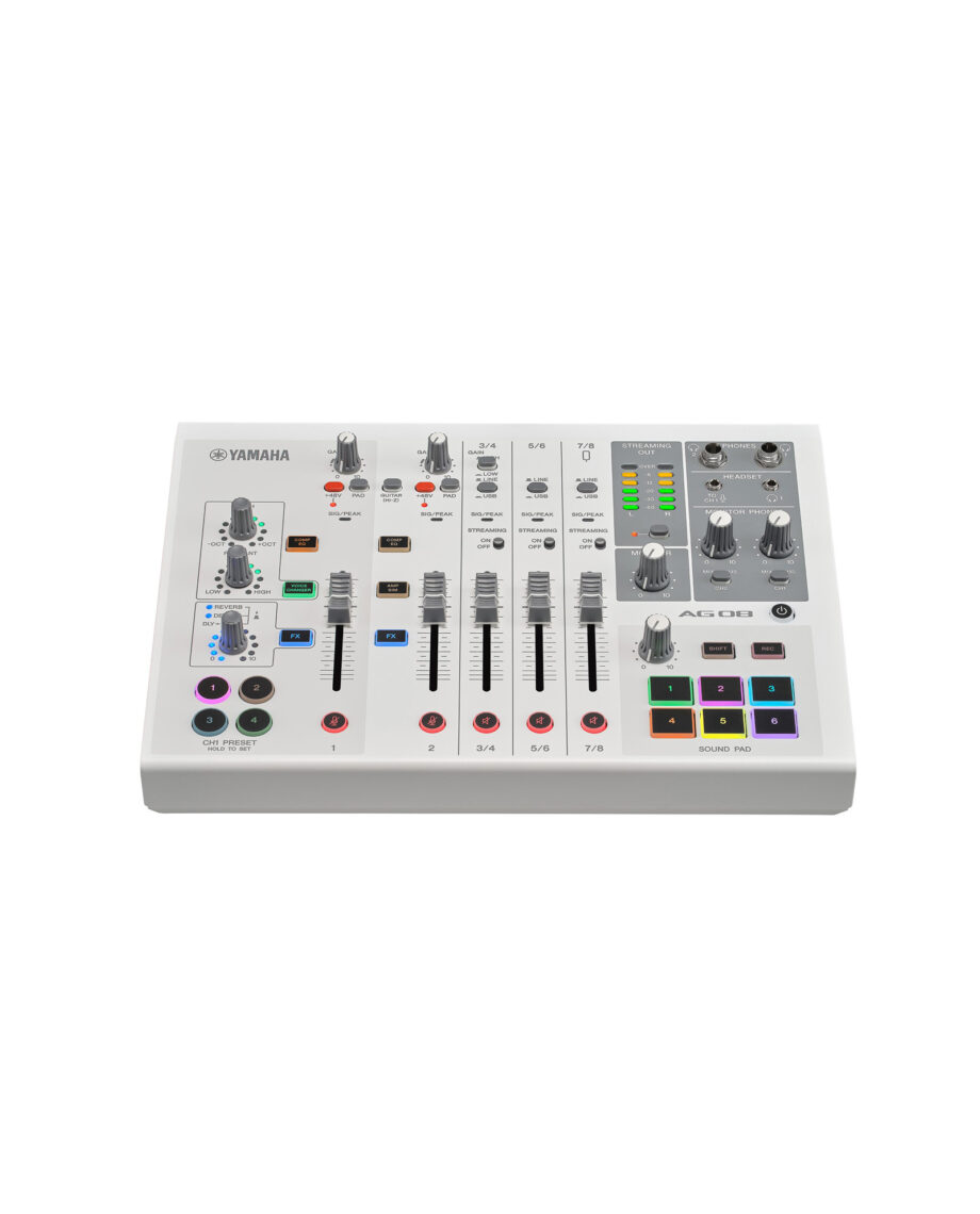 Yamaha Ag08 Live Streaming Mixer 7