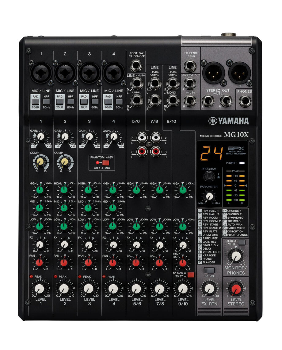 Yamaha Mg10x Cv Mixing Console