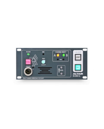 Altair Es 203 Cl Dual Channel Wall:desk Intercom Station With Built In Cue Light Receiver 1