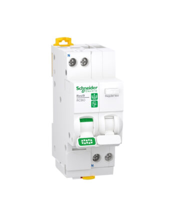 Schneider Electric R9d086 Resi9, Residual Current Breaker With Overcurrent Protection (rcbo), 1p+n, 40a, C Curve, 6000a, A Type, 30ma 1